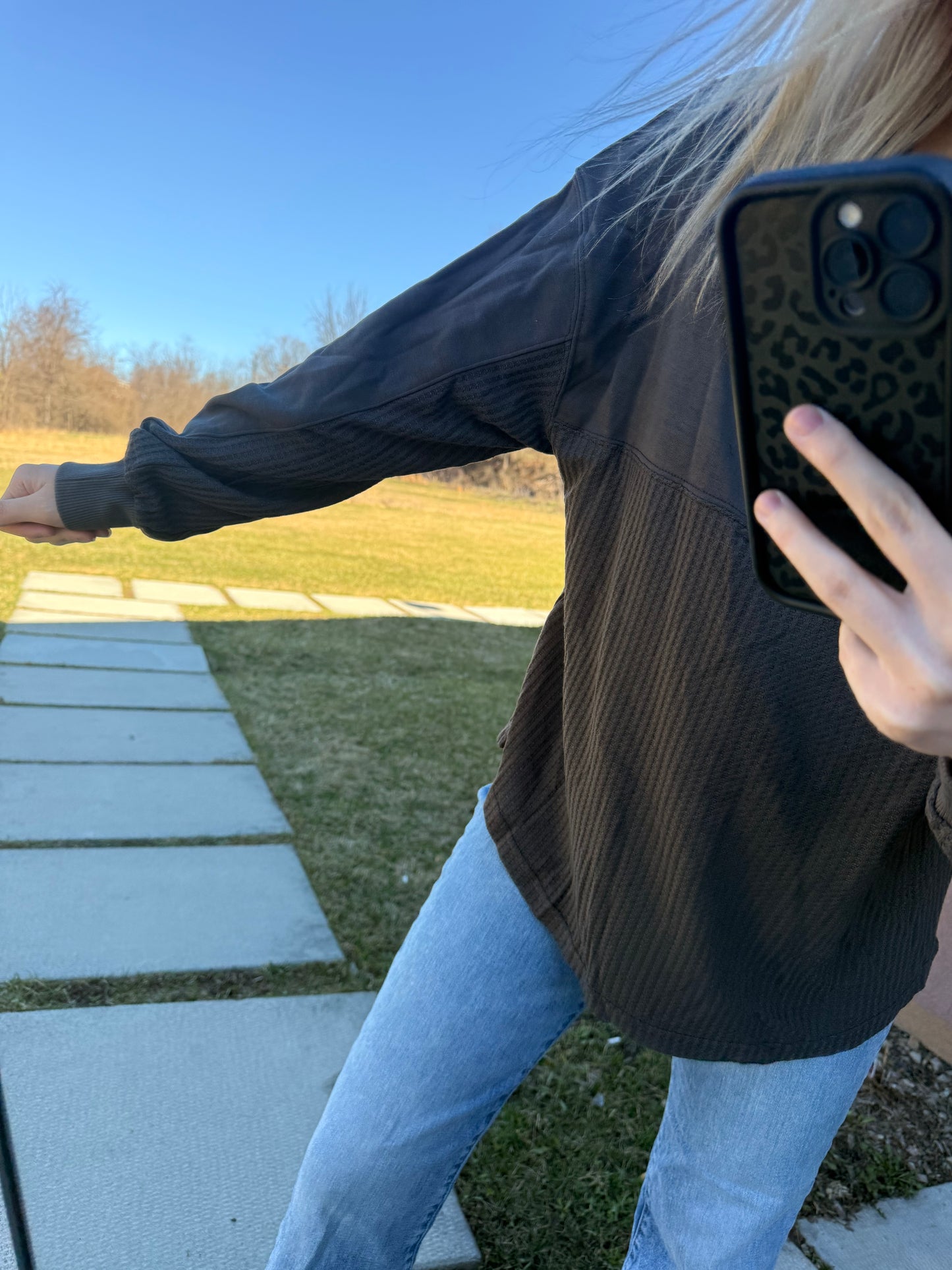 Black Cherry Quarter Zip