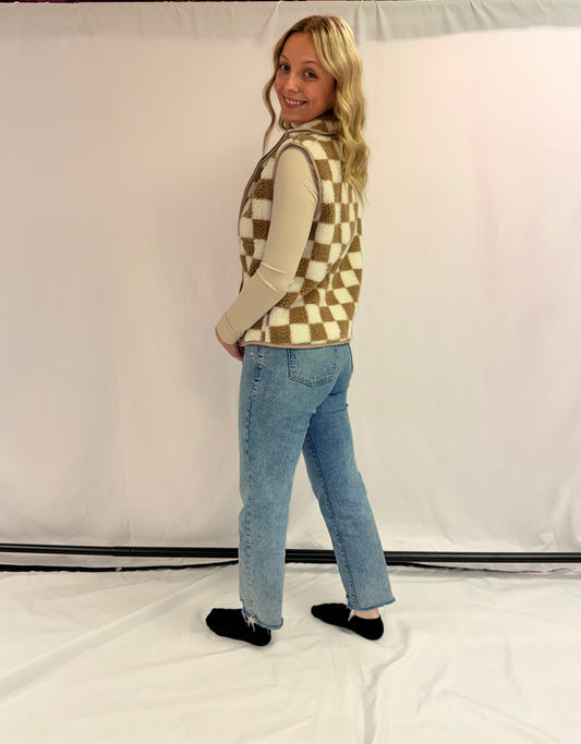 Iced Latte Jacket Vest