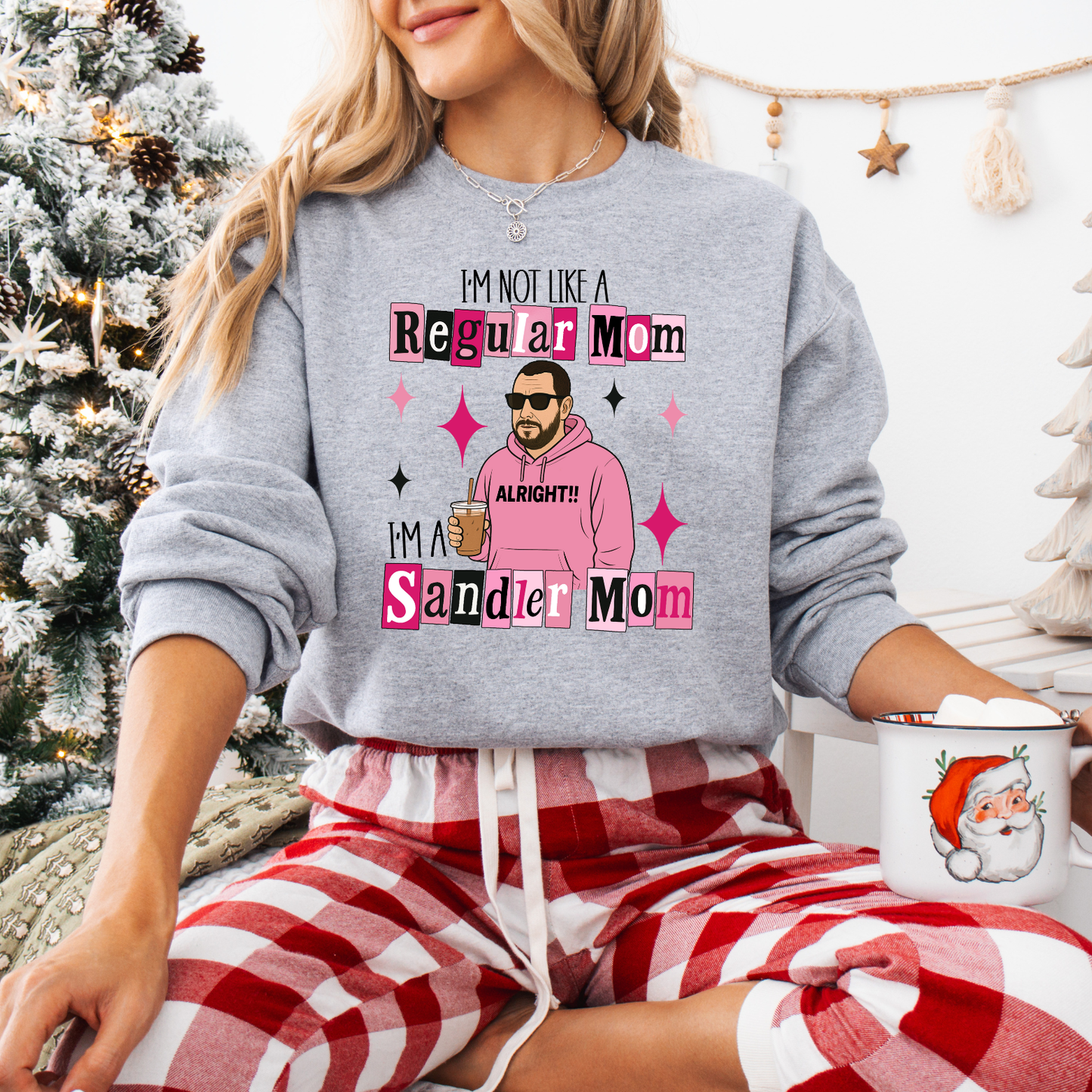 Adam Sandler Mom Tee+Crew