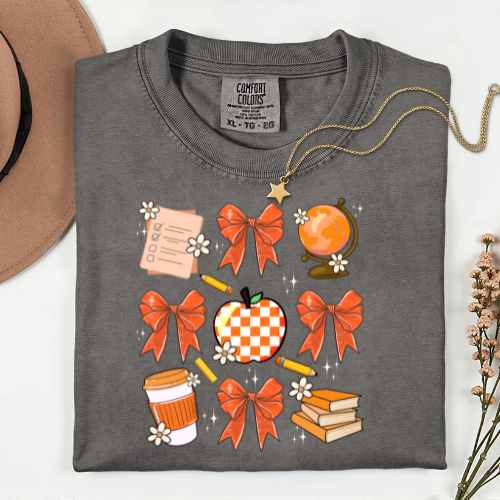 Bows and Books Tee