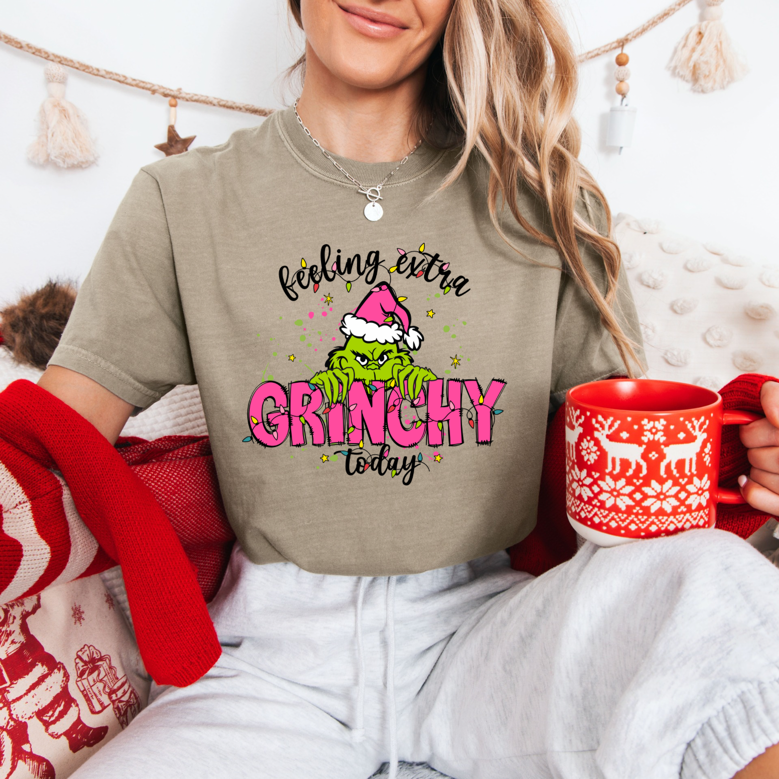 Feeling Extra Grinchy Tees + Crew