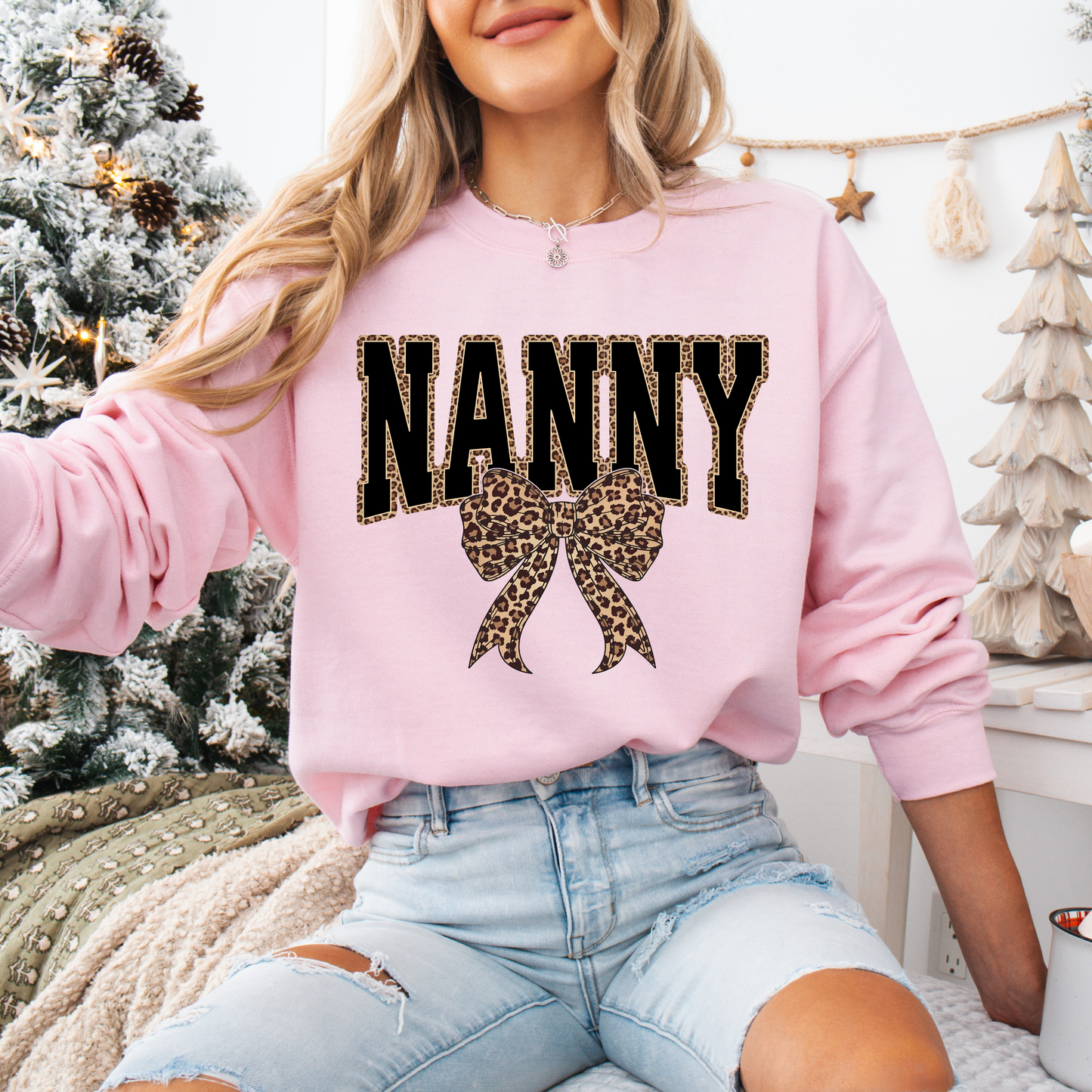 NANNY Leopard Tees + Crews