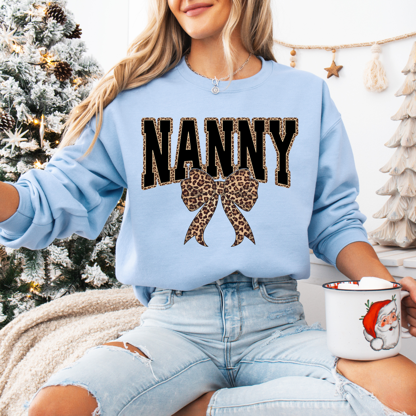 NANNY Leopard Tees + Crews