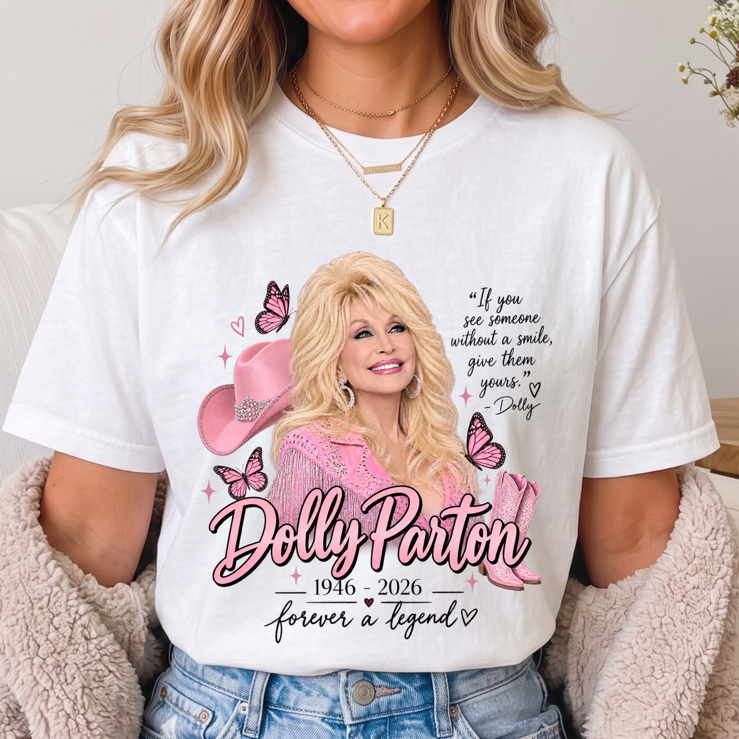Dolly Memorial TEES (give them ur smile)