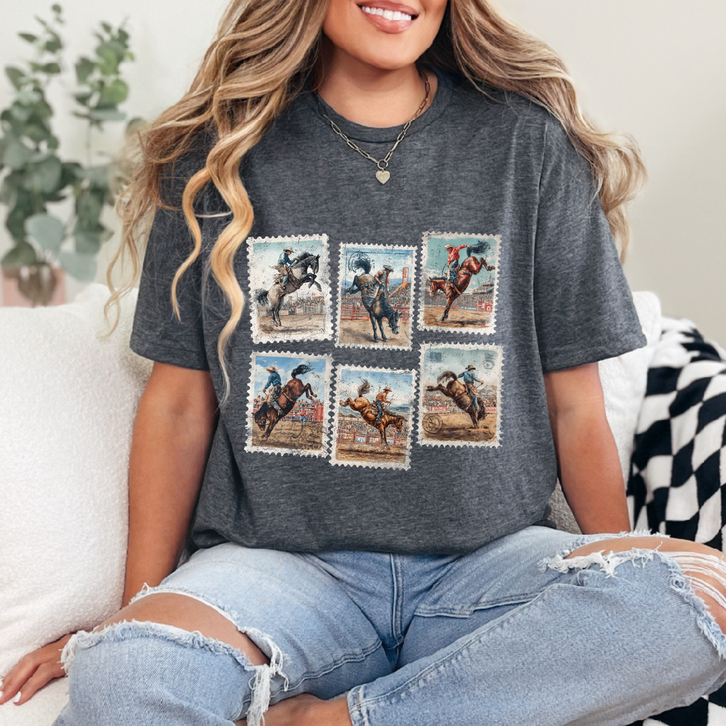 Rodeo Post Stamp Tees