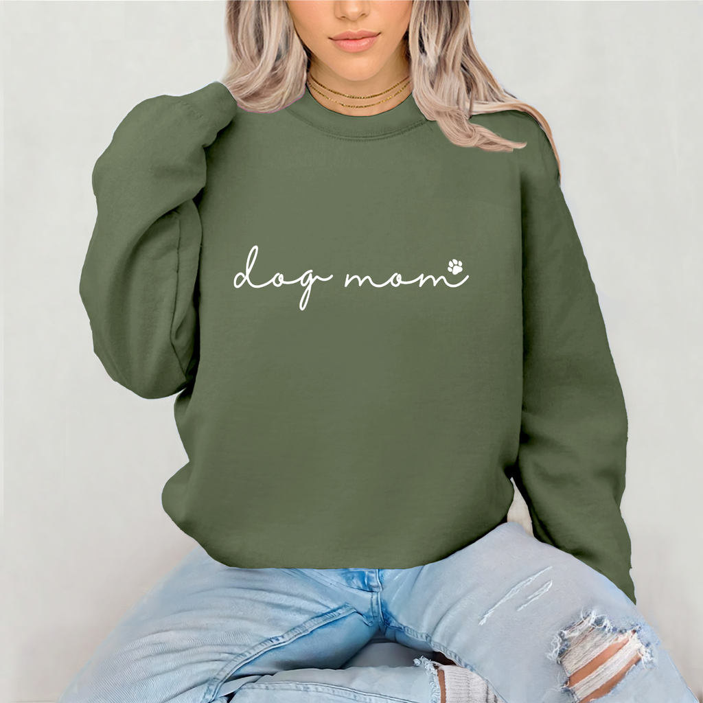 Dog Mom Tees + Crews