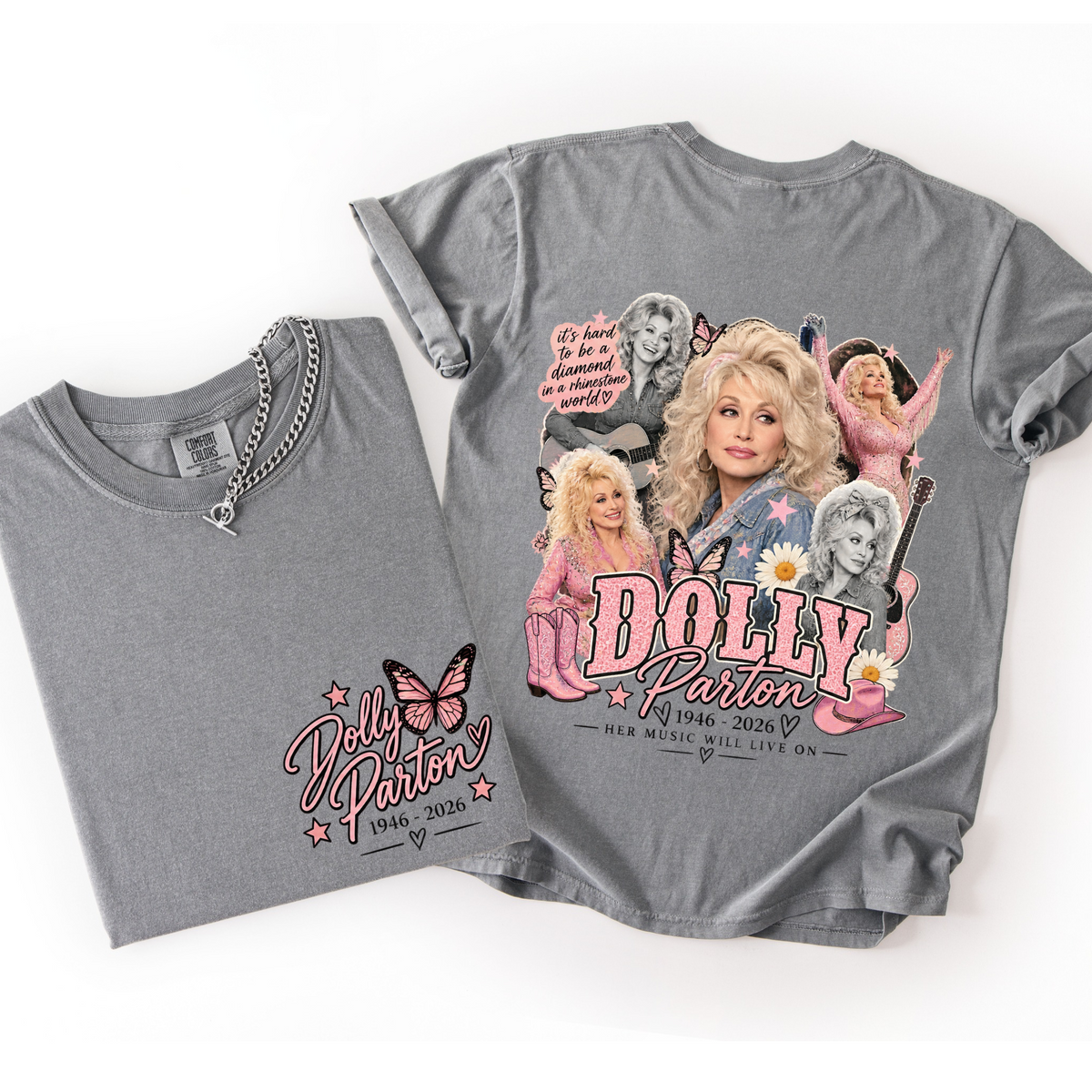 Dolly Memorial TEES (butterfly)