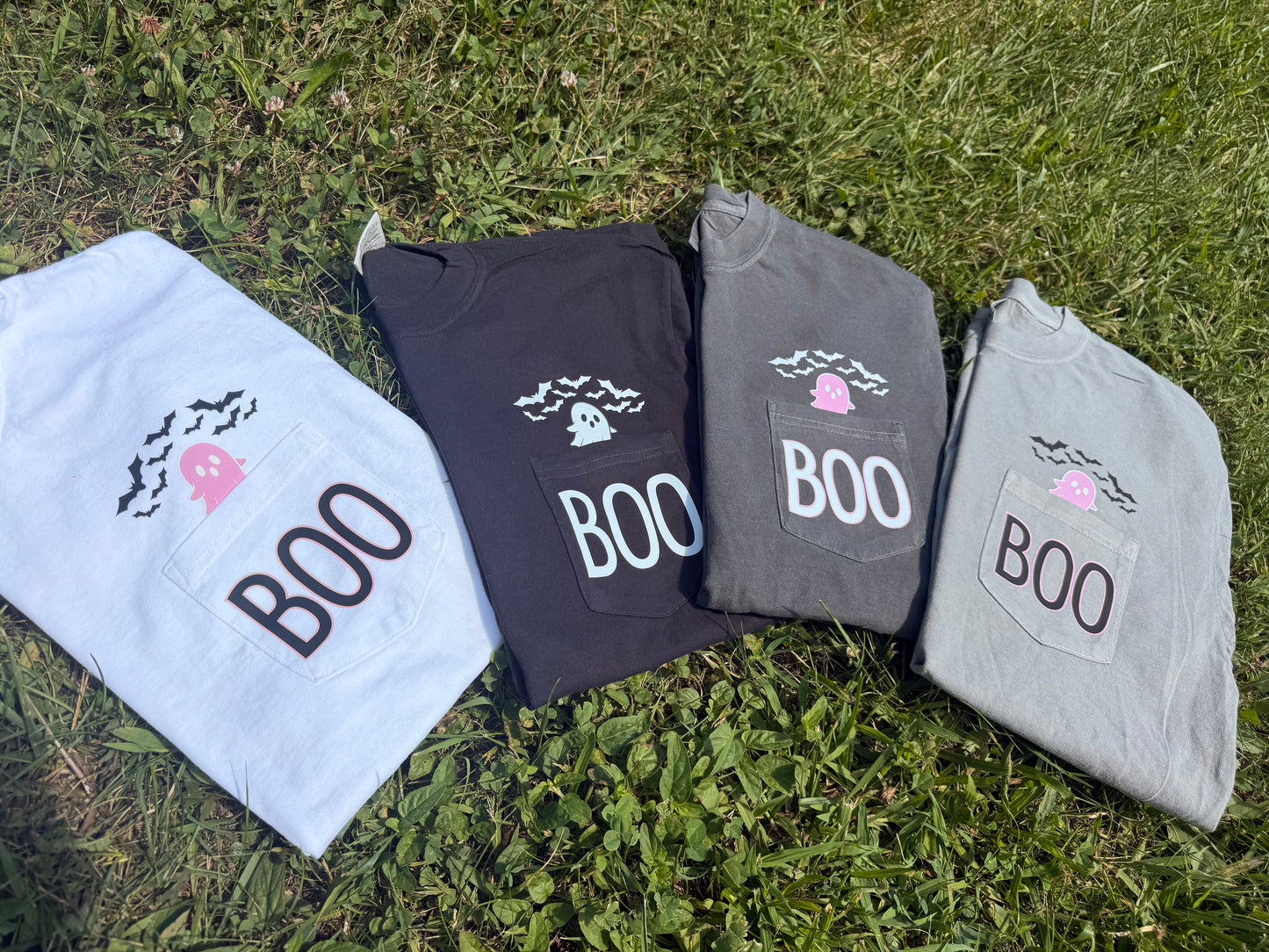 Boo Peek-A-Boo Tees