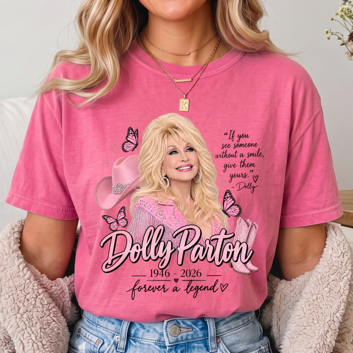 Dolly Memorial TEES (give them ur smile)