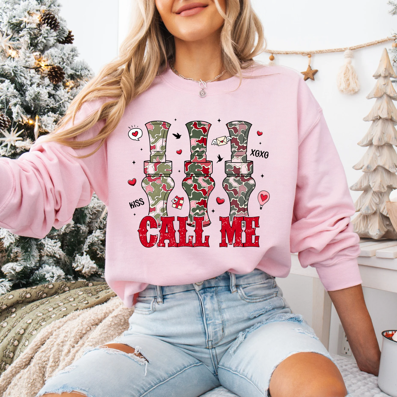 Call Me Valentines Tees + Crews