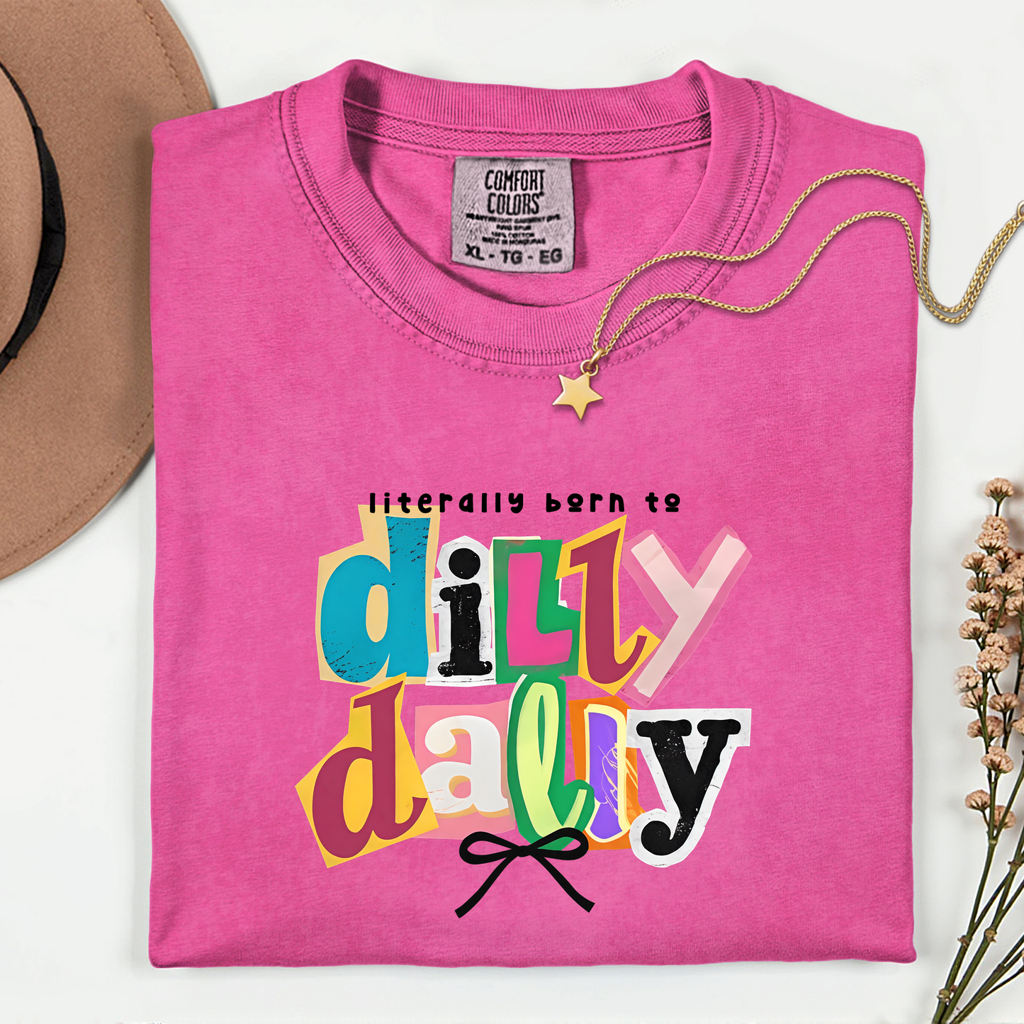 Dilly Dally Tees + Crews