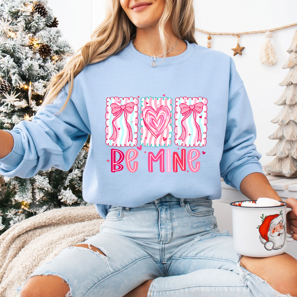 Be Mine Hearts + Bows Tees + Crews