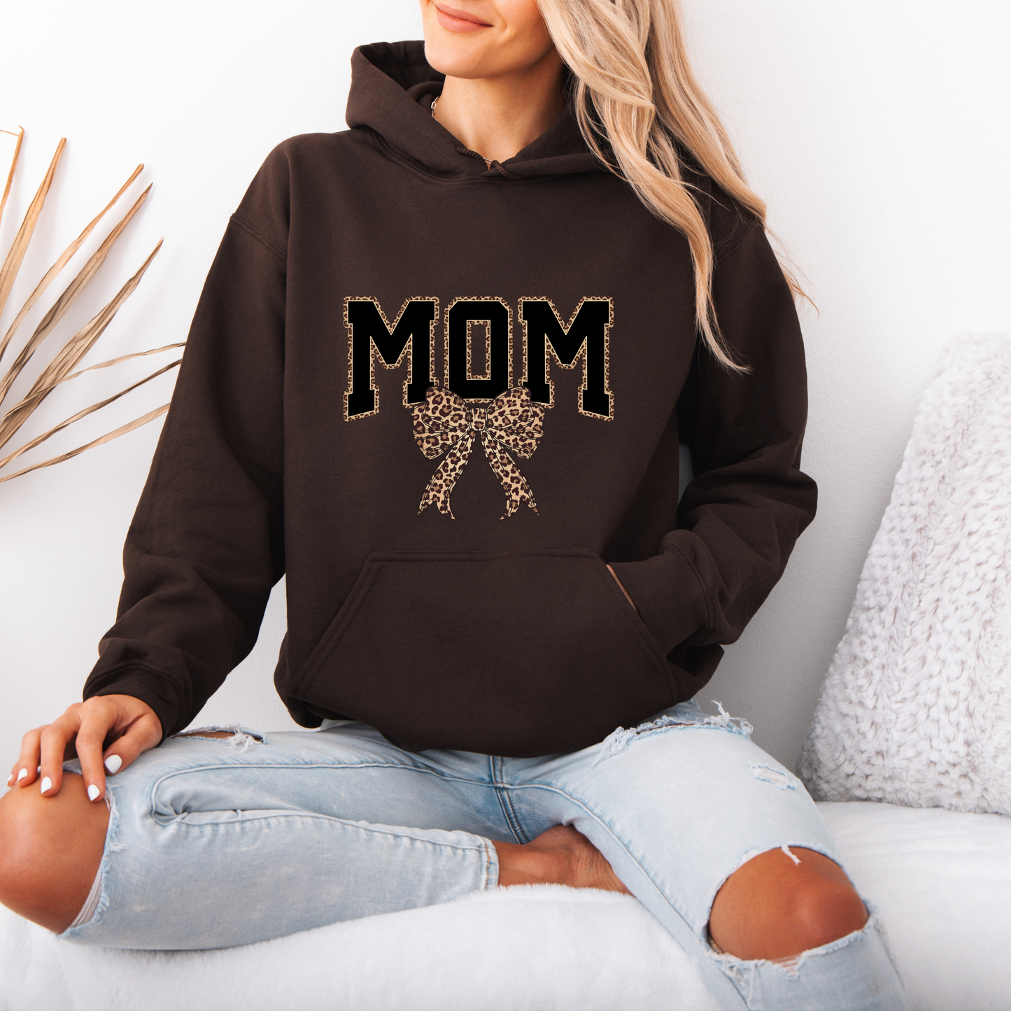 MOM Leopard Tees + Crews