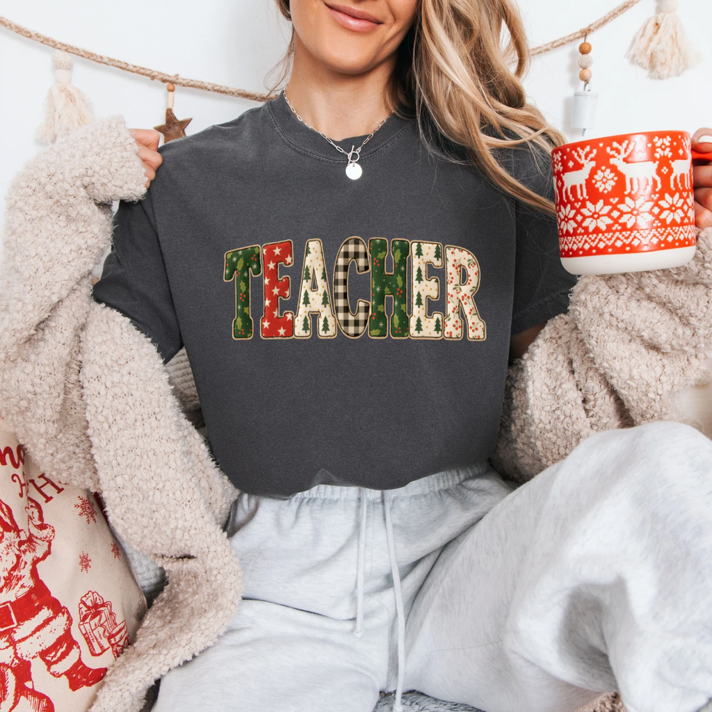 Christmas Teacher Tee