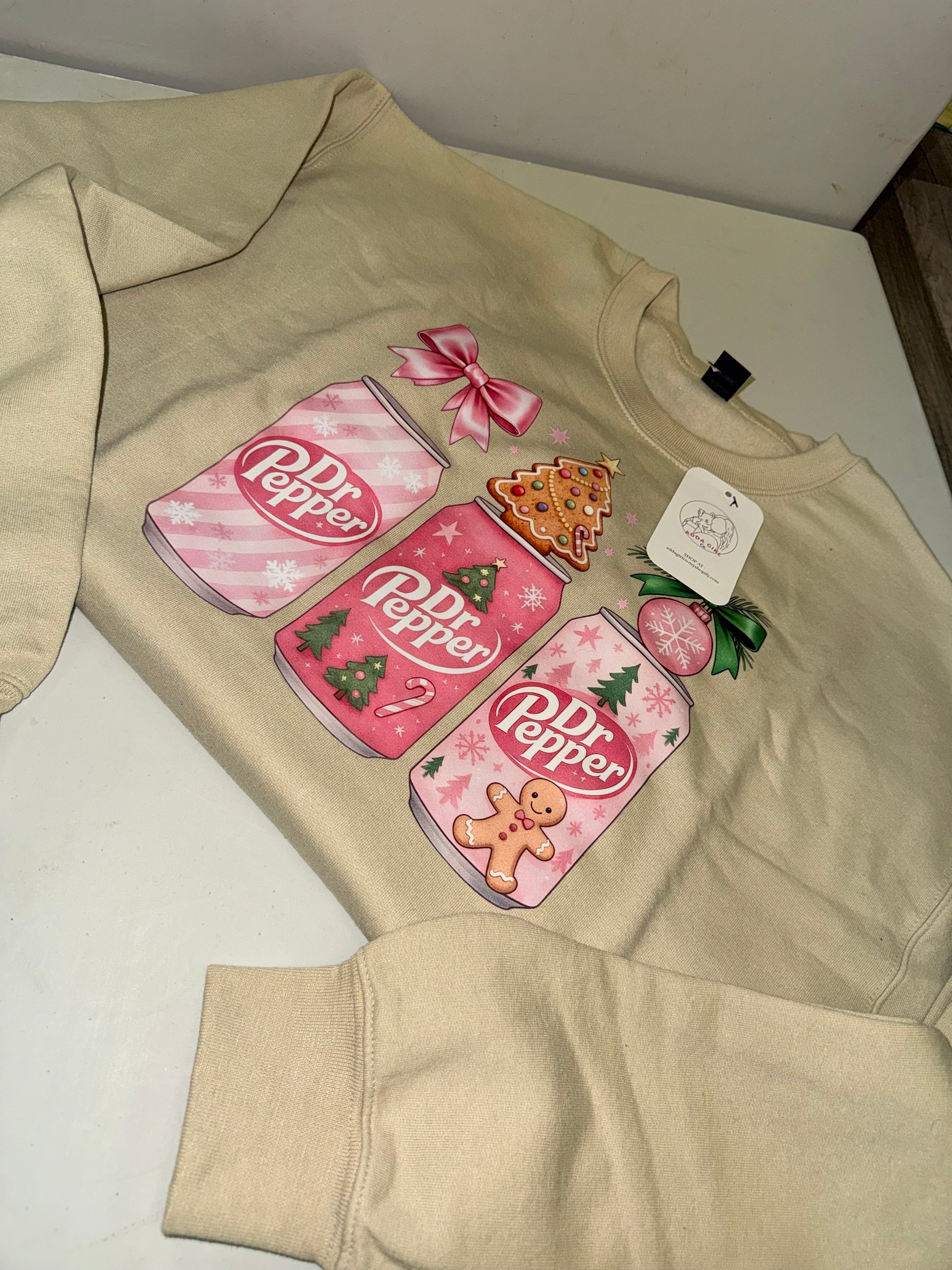 RTS Pink Christmas Dr.Pepper Crew