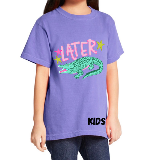 KIDS Later Aligator Tees