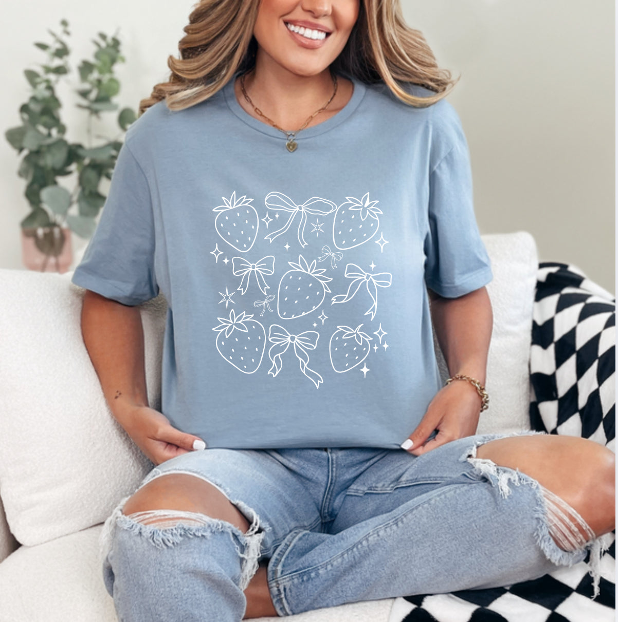 Cute Strawberry Tees