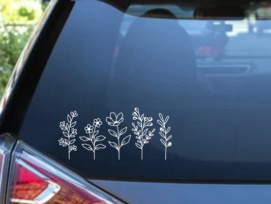 Flower Decal