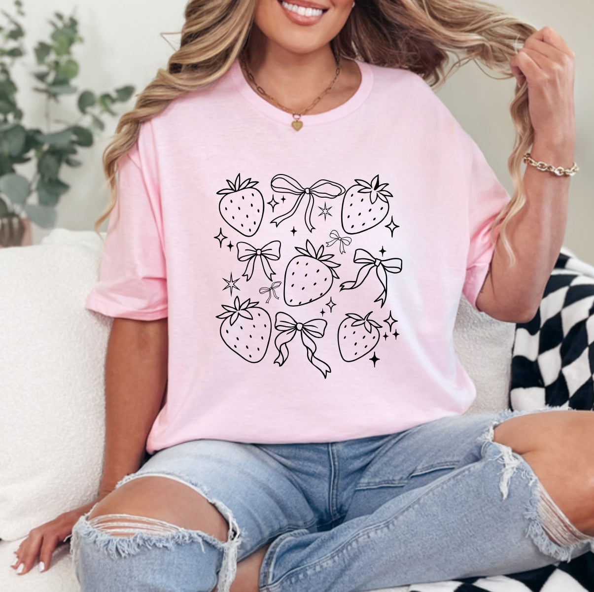 Cute Strawberry Tees