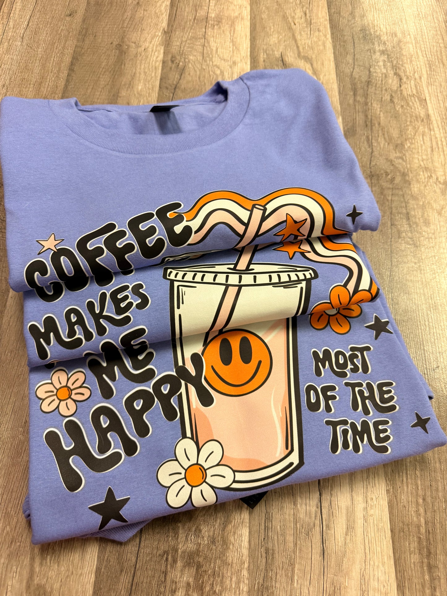 Coffee Makes Me Happy Tee