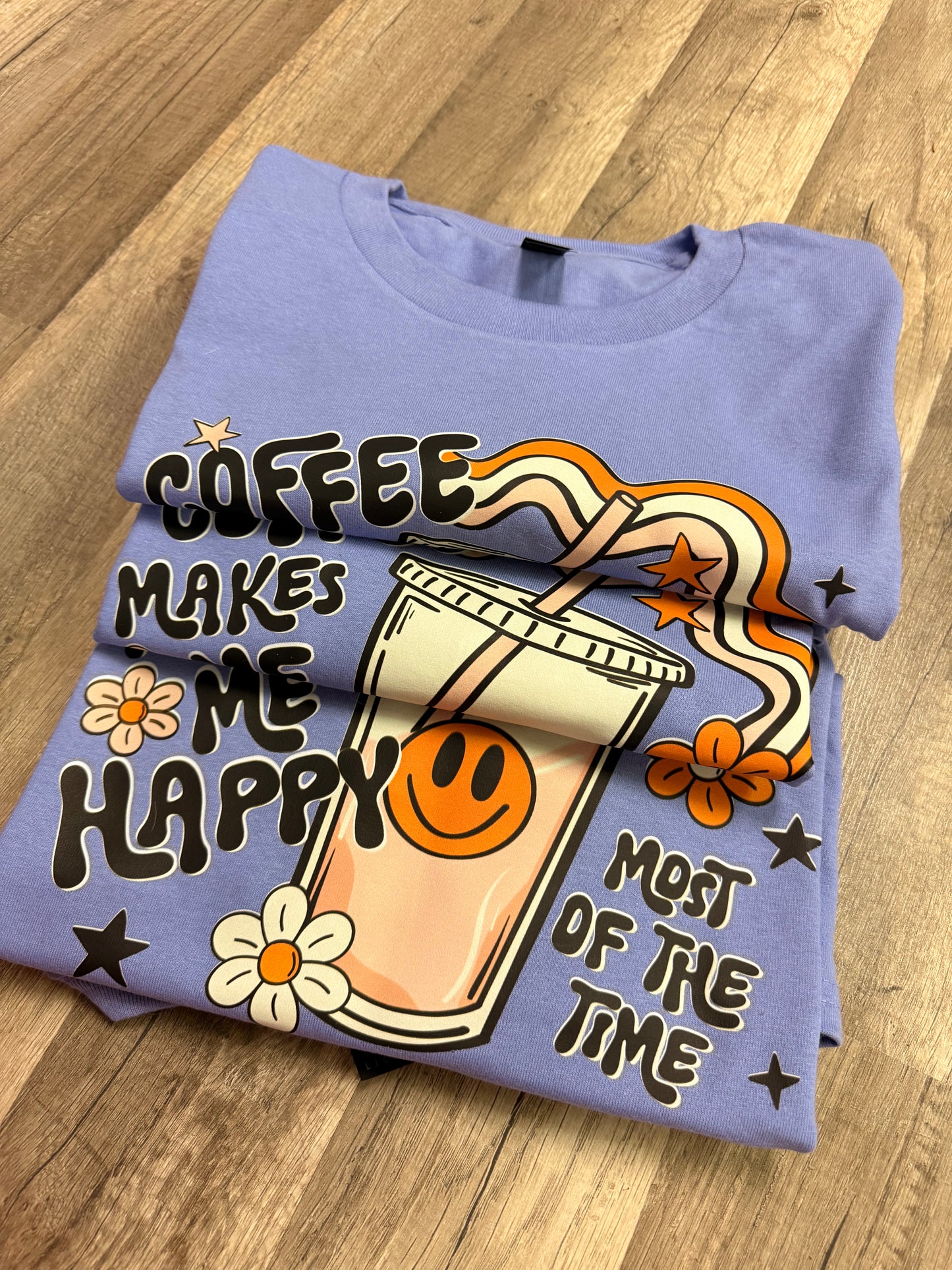Coffee Makes Me Happy Tee