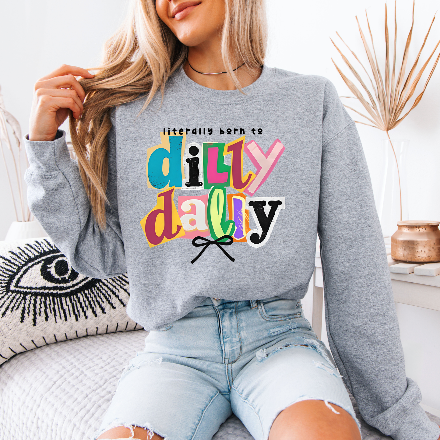 Dilly Dally Tees + Crews