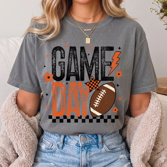Game Day Orange + Black Tees