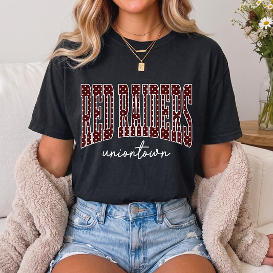 Uniontown/Red Raiders Polka Dot Tees