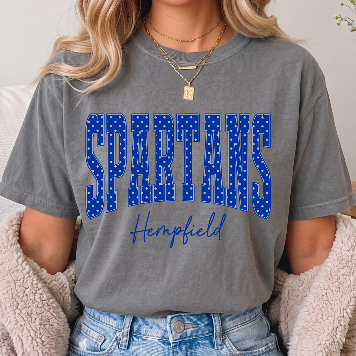 Hempfield/Spartan Polka Dot Tees