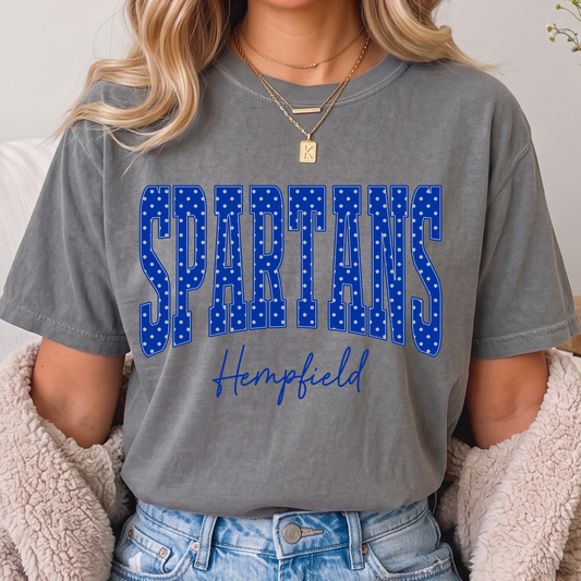 Hempfield/Spartan Polka Dot Tees