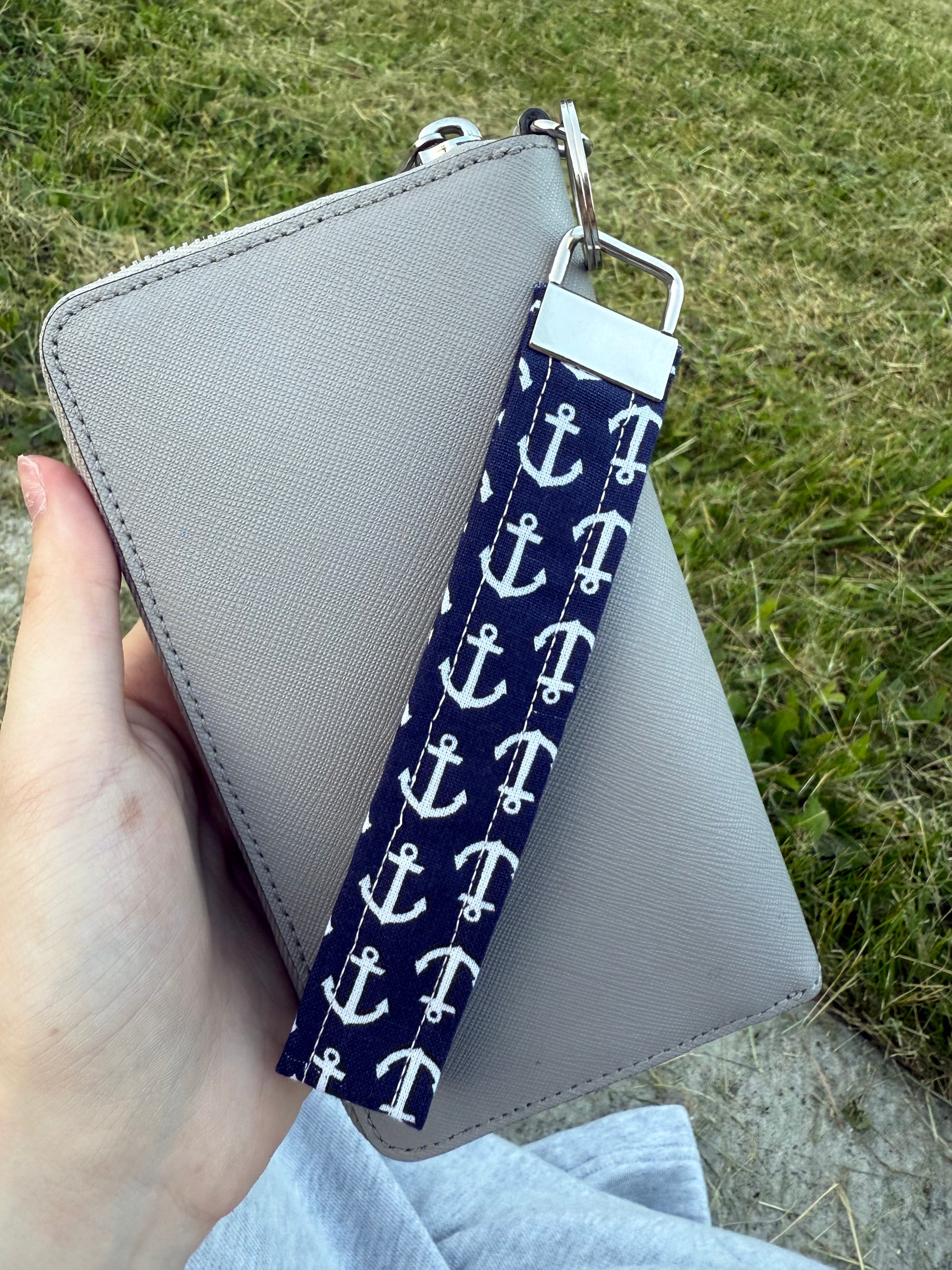 Anchor Wristlet Keychain