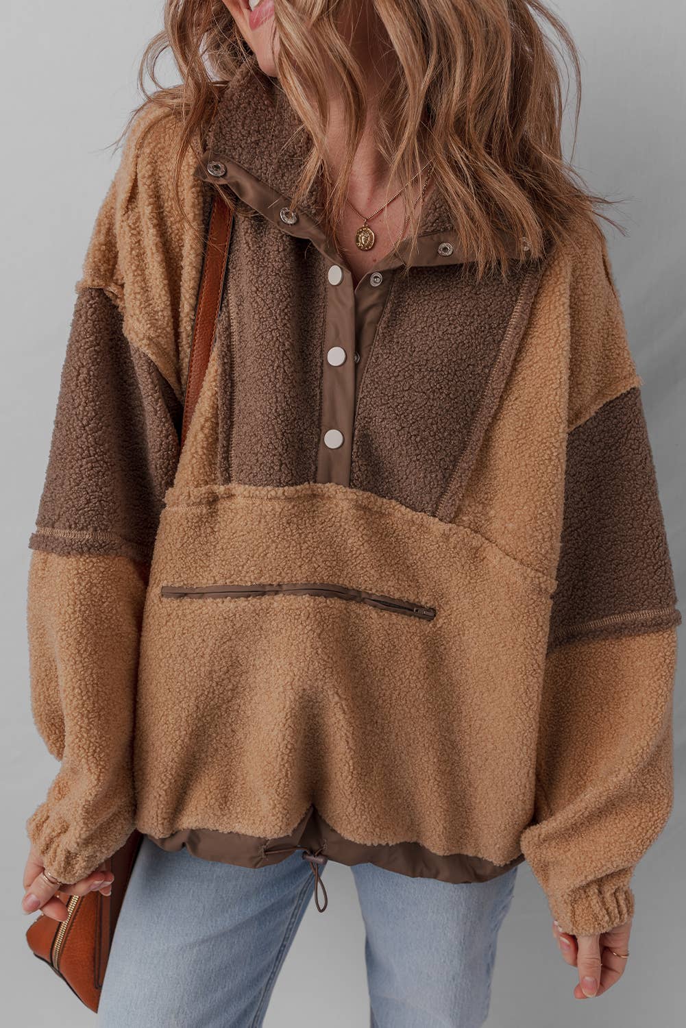 Cinnamon Sugar Sherpa Sweatshirt