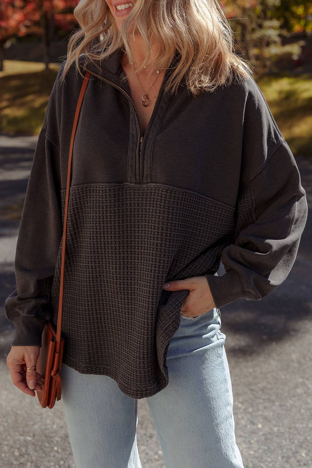 Black Cherry Quarter Zip
