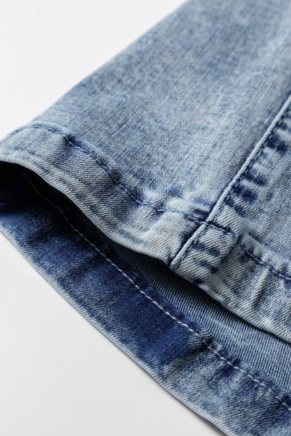 “Ashleigh Jeans” Drawstring High Waist Jeans